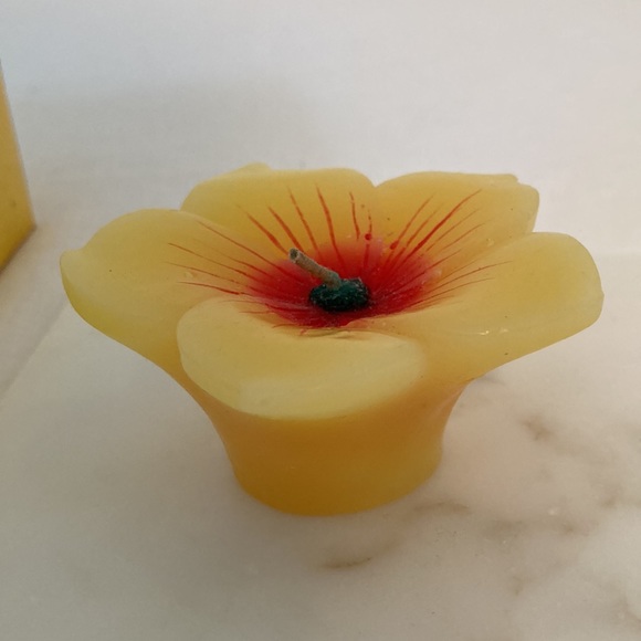 Crate&Barrel flower floating candles New in box - Picture 9 of 16